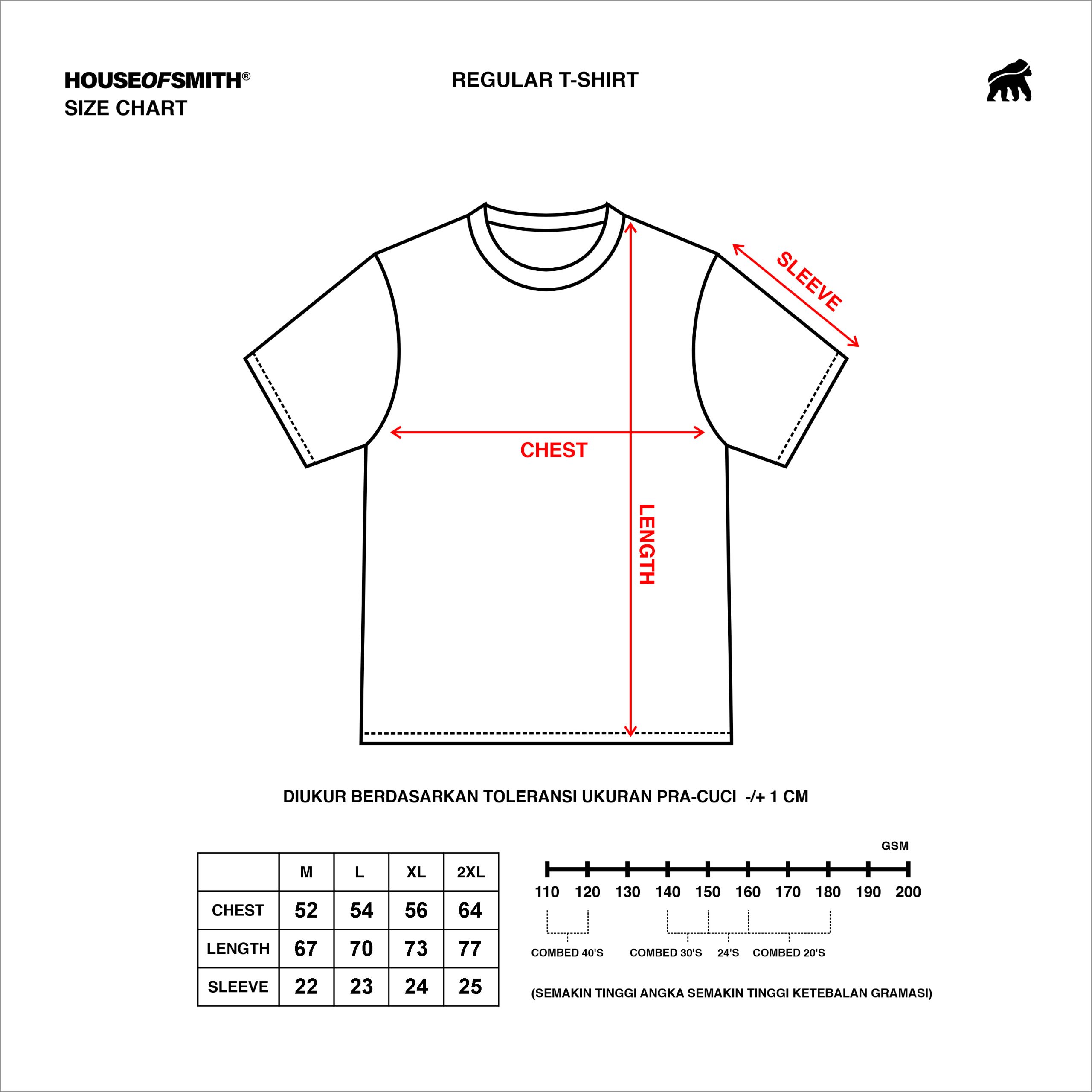 House of Smith Kaos Pria Lengan Pendek - Just Smith Sage Green - T Shirt - Image 4