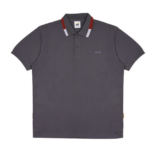 House of Smith Polo Shirt - Norwed Polo Shirt Grey - Kaos Polo Pria