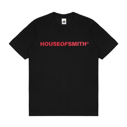 House of Smith Kaos Pria Lengan Pendek - Hos Hidden Regular Black - T Shirt
