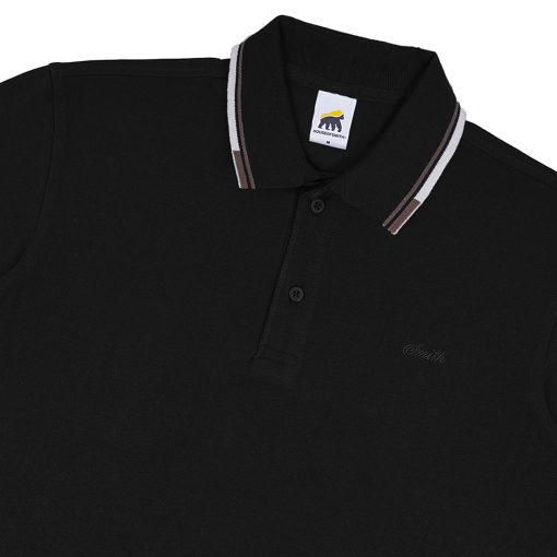 House of Smith Polo Shirt - Lavish Polo Shirt Black - Kaos Polo Pria - Image 3