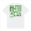 House of Smith Kaos Pria Lengan Pendek - All Mind White - T Shirt