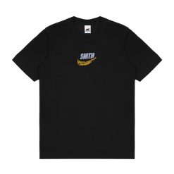 House of Smith Kaos Pria Lengan Pendek - Just Smith T-Shirt Black - T Shirt