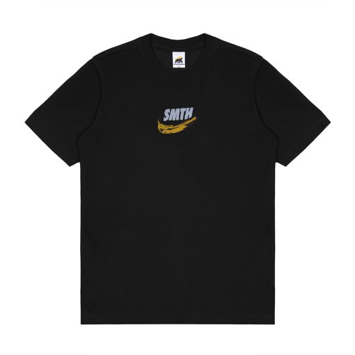 House of Smith Kaos Pria Lengan Pendek - Just Smith T-Shirt Black - T Shirt