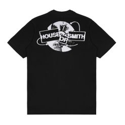 House of Smith Kaos Pria Lengan Pendek - Pieces Tshirt Black #2 - T Shirt