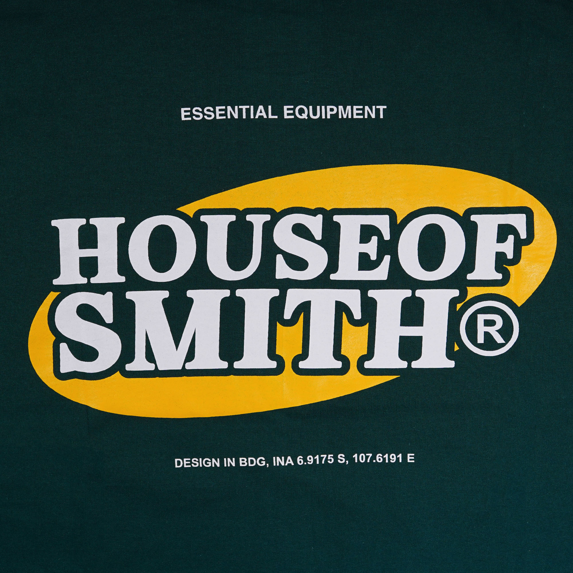 House of Smith Kaos Oversize Pria - Hos Green Oversize - Oversize T Shirt - Image 3