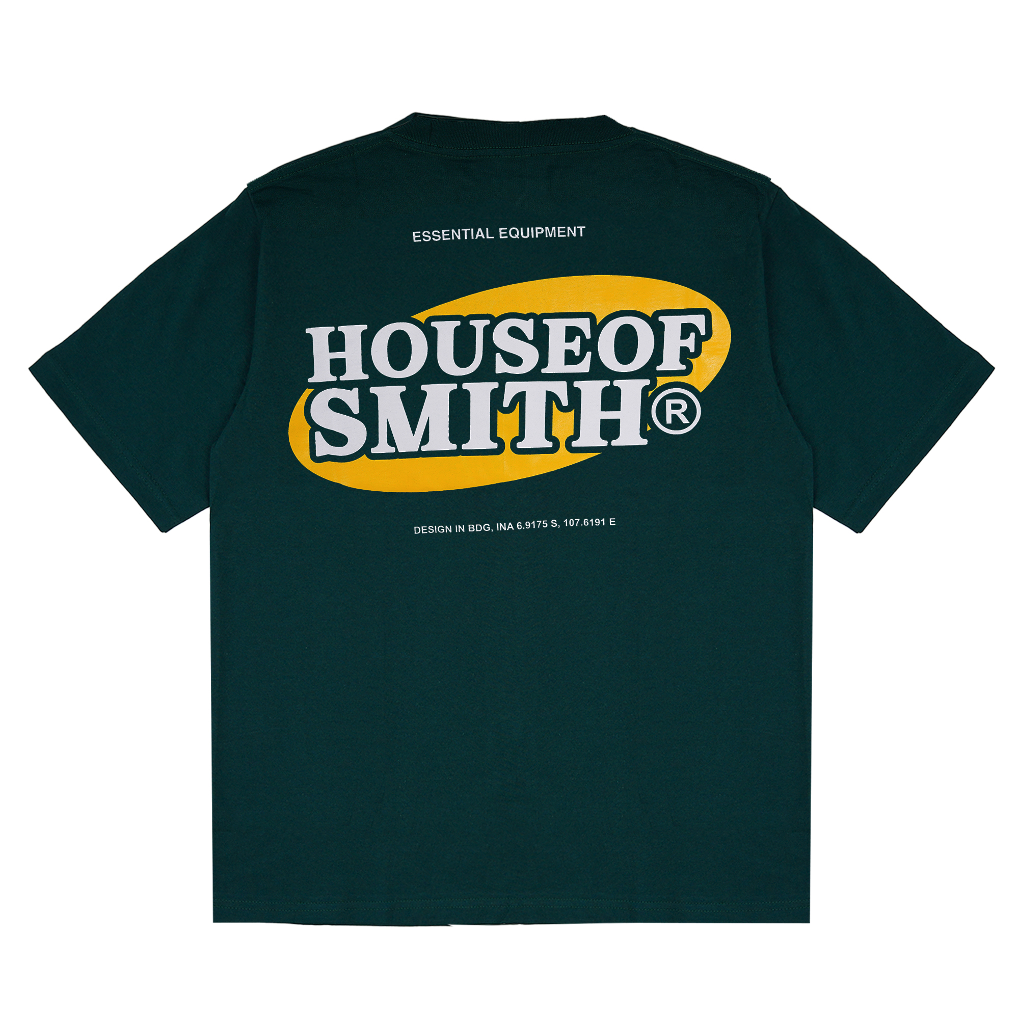 House of Smith Kaos Oversize Pria - Hos Green Oversize - Oversize T Shirt
