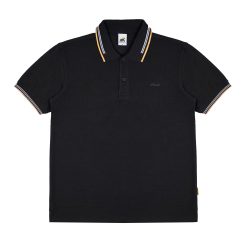 House of Smith Polo Shirt - Callow Polo Shirt Black - Kaos Polo Pria