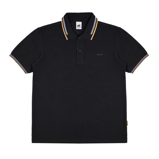 House of Smith Polo Shirt - Callow Polo Shirt Black - Kaos Polo Pria