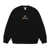 House of Smith Sweater Crewneck Oversize Pria - Good News Oversize Crewneck Black