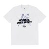 House of Smith Kaos Pria Lengan Pendek - Just Sport Tshirt White - T Shirt