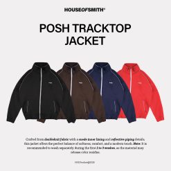 House of Smith Jaket Tracktop Pria - Posh Tracktop  - Jacket