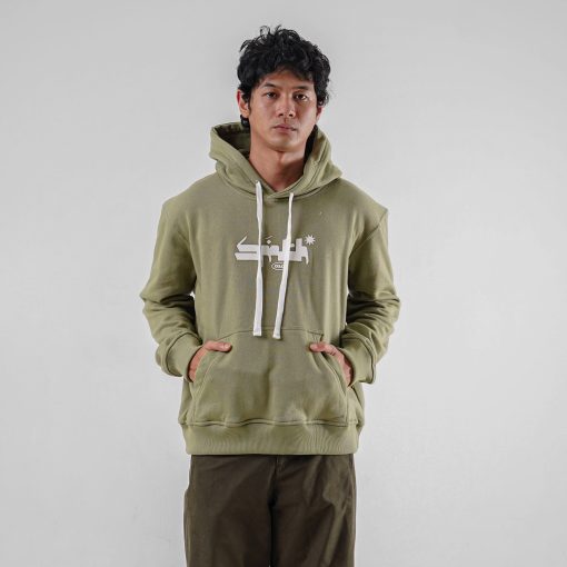 House of Smith Sweater Hoodie Pria - Hdc Arabic Sage Green Hoodie - Image 4