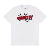 House of Smith Kaos Pria Lengan Pendek - Banafly Regular White - T Shirt