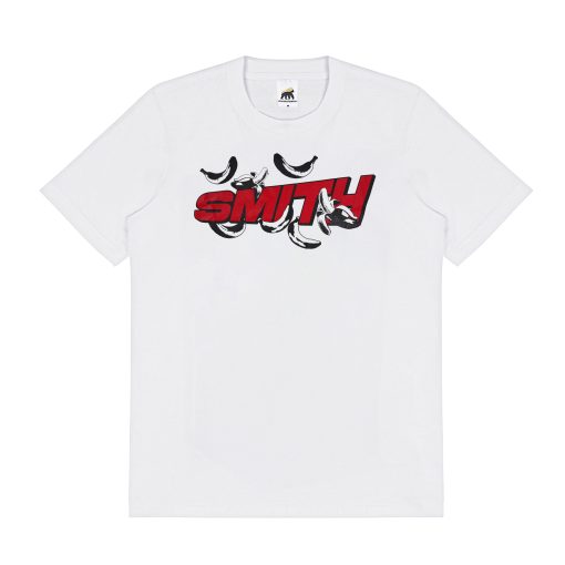 House of Smith Kaos Pria Lengan Pendek - Banafly Regular White - T Shirt
