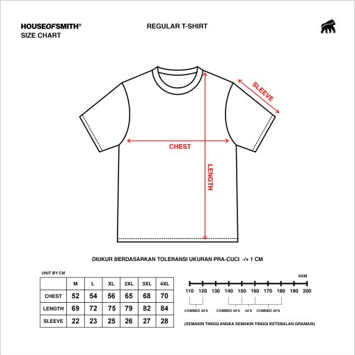 House of Smith Kaos Pria Lengan Pendek - Humanrace Black Tshirt #2 - T Shirt - Image 5