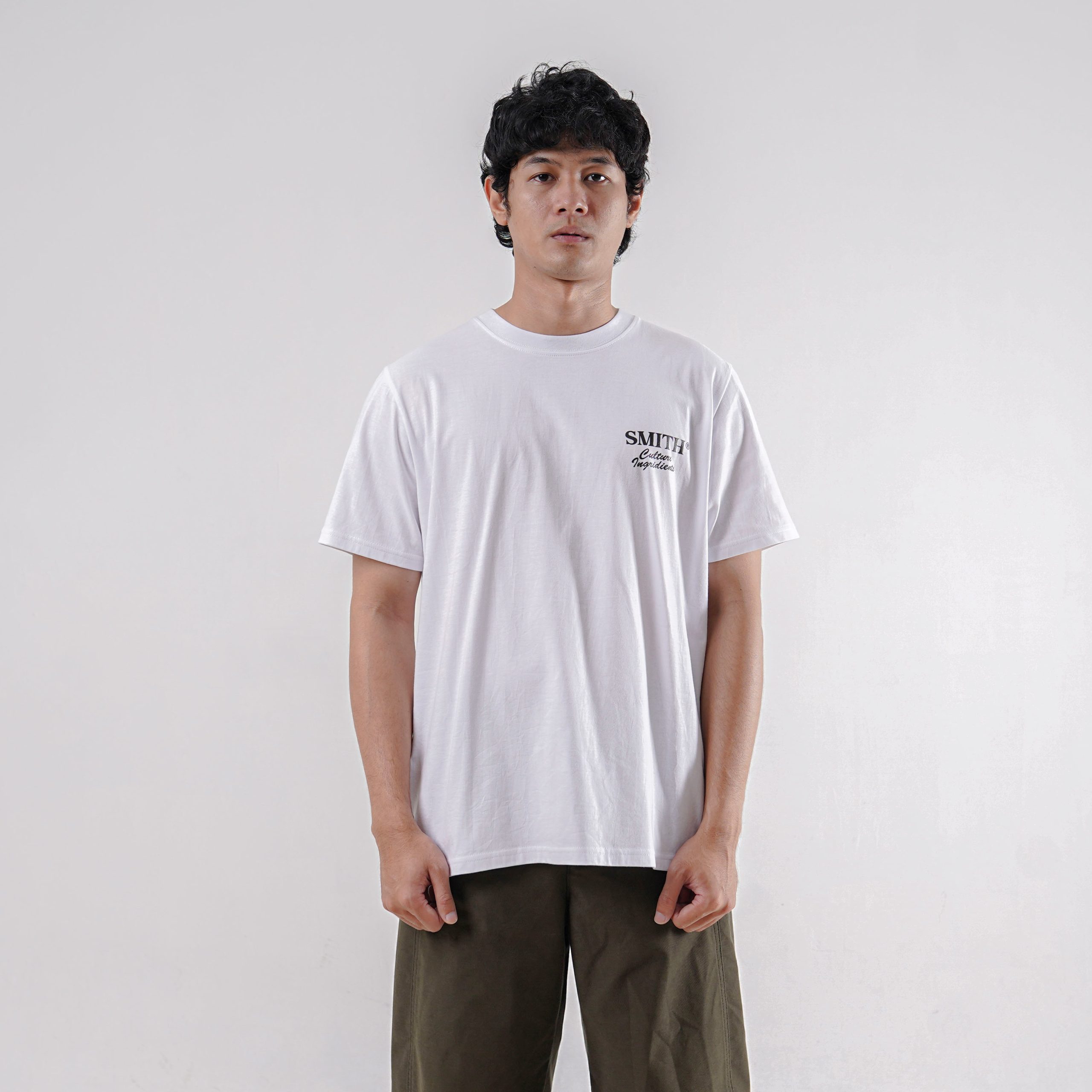 House of Smith Kaos Pria Lengan Pendek - Culture Ingridients White Tshirt - T Shirt - Image 7