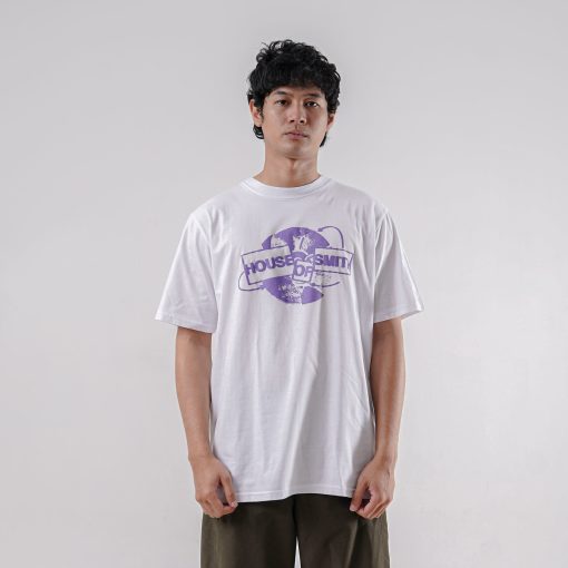 House of Smith Kaos Pria Lengan Pendek - Pieces T-shirt White - T Shirt - Image 6