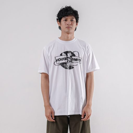 House of Smith Kaos Pria Lengan Pendek - Pieces T-shirt White #2 - T Shirt - Image 6