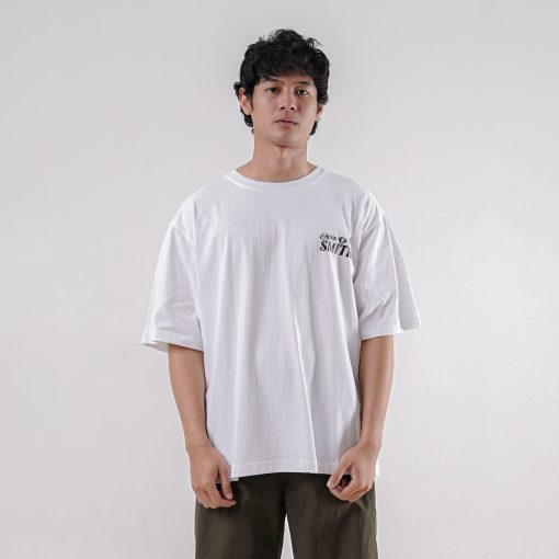 House of Smith Kaos Oversize Pria - Flow White Oversize 16S - Oversize T Shirt - Image 6