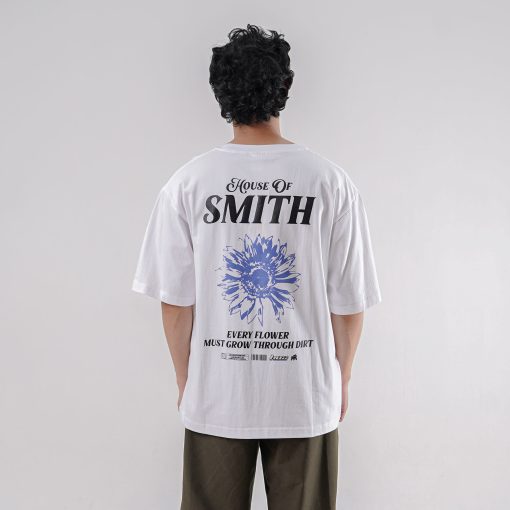 House of Smith Kaos Oversize Pria - Flow White Oversize 16S - Oversize T Shirt - Image 5