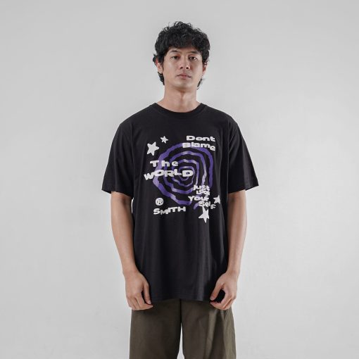 House of Smith Kaos Pria Lengan Pendek - Don`t Blame Black Tshirt - T Shirt - Image 4