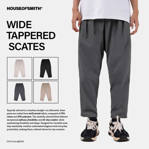 House of Smith Celana Wide Tappered - Scates - Pants - Image 3