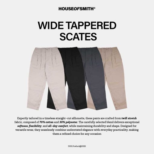 House of Smith Celana Wide Tappered - Scates - Pants