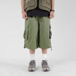 House of Smith Celana Cargo Pendek Pria - Recon Short Baggy Pants Army - Cargo Short Pants