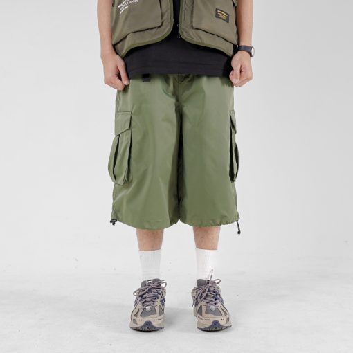House of Smith Celana Cargo Pendek Pria - Recon Short Baggy Pants Army - Cargo Short Pants