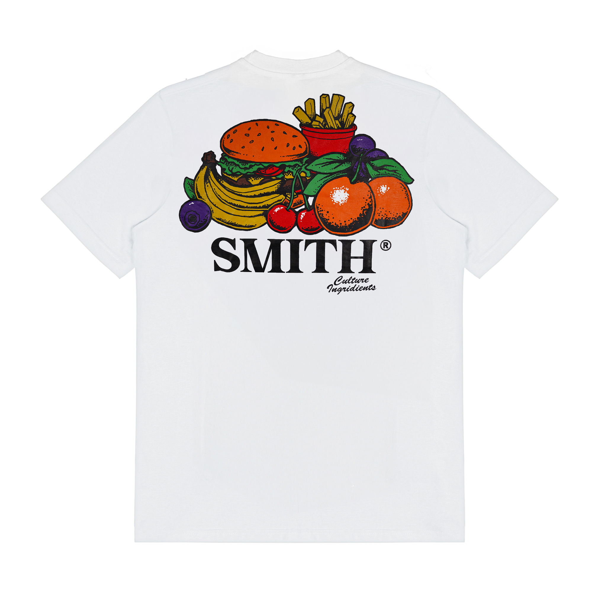 House of Smith Kaos Pria Lengan Pendek - Culture Ingridients White Tshirt - T Shirt