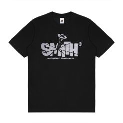 House of Smith Kaos Pria Lengan Pendek - Crack Tshirt Black #2 - T Shirt