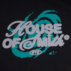 Alternative view of House of Smith Kaos Pria Lengan Pendek - Vortex Black Tshirt - T Shirt