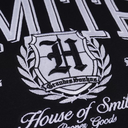 House of Smith Sweater Crewneck Oversize Pria - Proper Oversize Crewneck Black - Image 3