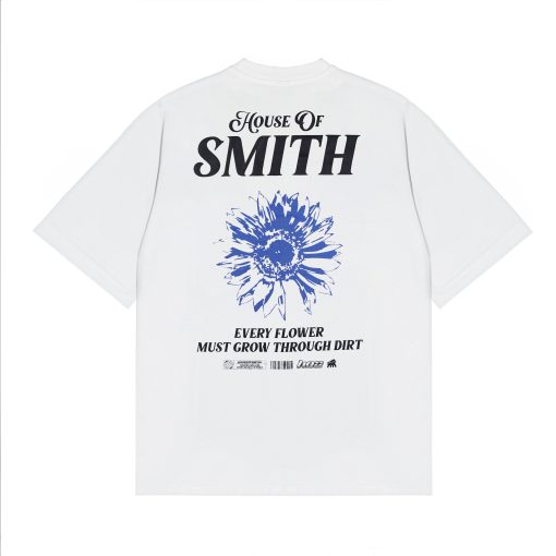 House of Smith Kaos Oversize Pria - Flow White Oversize 16S - Oversize T Shirt
