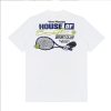 House of Smith Kaos Pria Lengan Pendek - Finest Sport White Tshirt - T Shirt