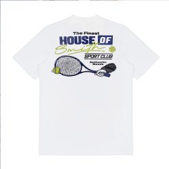 House of Smith Kaos Pria Lengan Pendek - Finest Sport White Tshirt - T Shirt