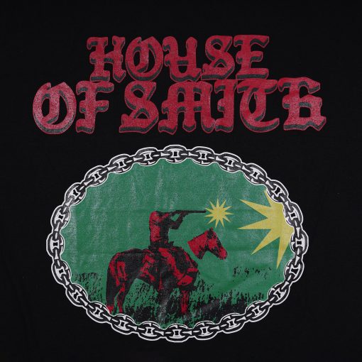 House of Smith Kaos Pria Lengan Pendek - Brook Regular Black #2 - T Shirt - Image 2