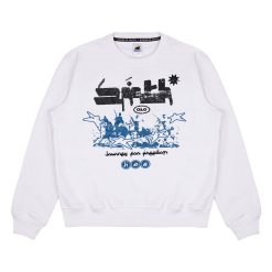 House of Smith Sweater Crewneck Pria - Journey Crewneck White