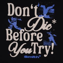 Alternative view of House of Smith Kaos Pria Lengan Pendek - Don`t Die Black Tshirt - T Shirt