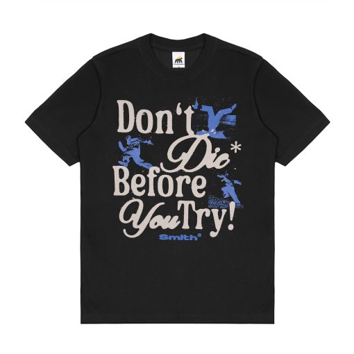 House of Smith Kaos Pria Lengan Pendek - Don`t Die Black Tshirt - T Shirt