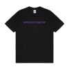 House of Smith Kaos Pria Lengan Pendek - Hos Hidden Purple Regular Black - T Shirt