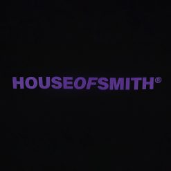 Alternative view of House of Smith Kaos Pria Lengan Pendek - Hos Hidden Purple Regular Black - T Shirt