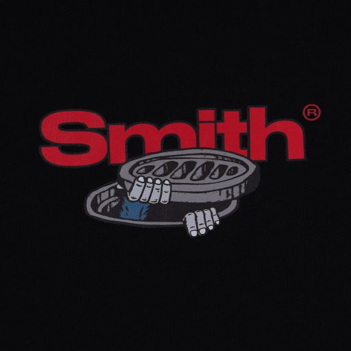 House of Smith Kaos Pria Lengan Pendek - Manhole Black Tshirt - T Shirt - Image 2
