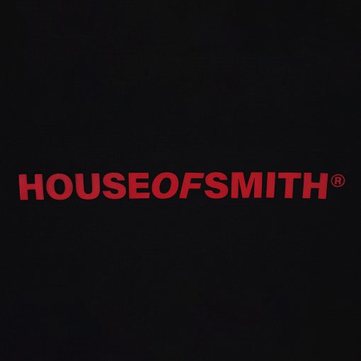 House of Smith Sweater Crewneck Pria - Hidden Red Crewneck Black Regular - Image 2