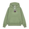 House of Smith Sweater Hoodie Pria - Sletter Sage Green Hoodie