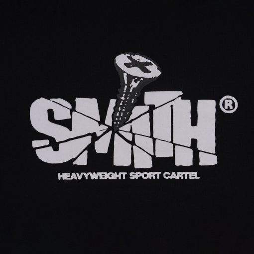 House of Smith Sweater Crewneck Pria - Crack Crewneck Black - Image 2