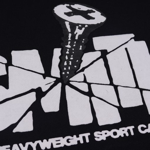 House of Smith Sweater Crewneck Pria - Crack Crewneck Black - Image 3