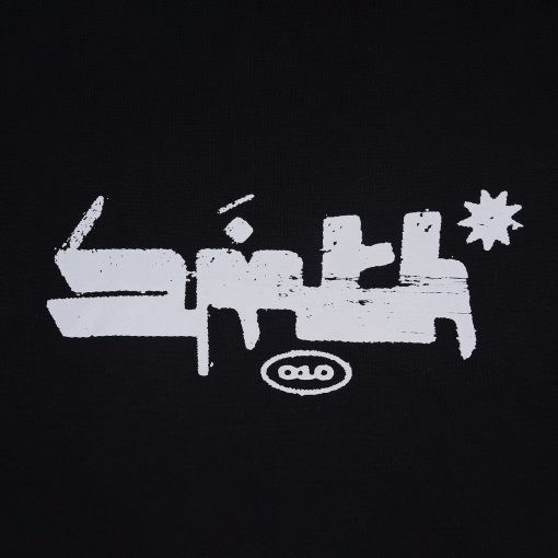 House of Smith Sweater Crewneck Pria - Smith Arabic Crewneck Black - Image 2