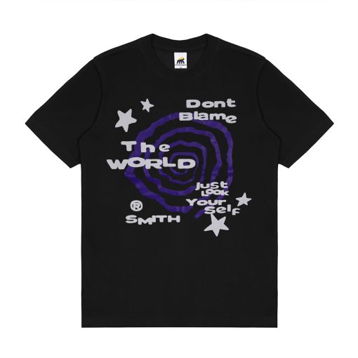 House of Smith Kaos Pria Lengan Pendek - Don`t Blame Black Tshirt - T Shirt