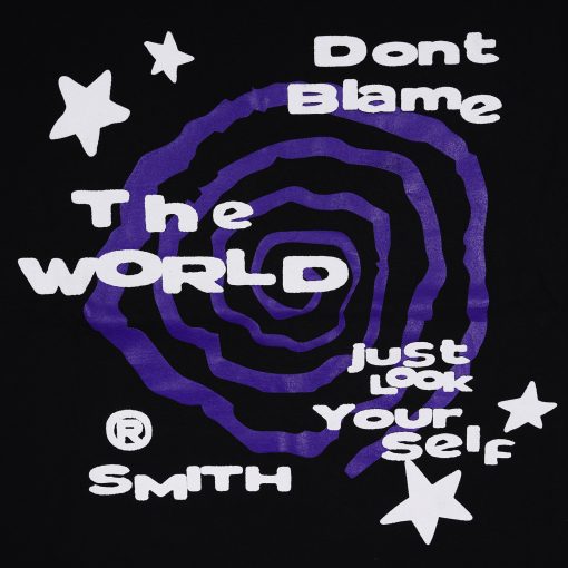 House of Smith Kaos Pria Lengan Pendek - Don`t Blame Black Tshirt - T Shirt - Image 2